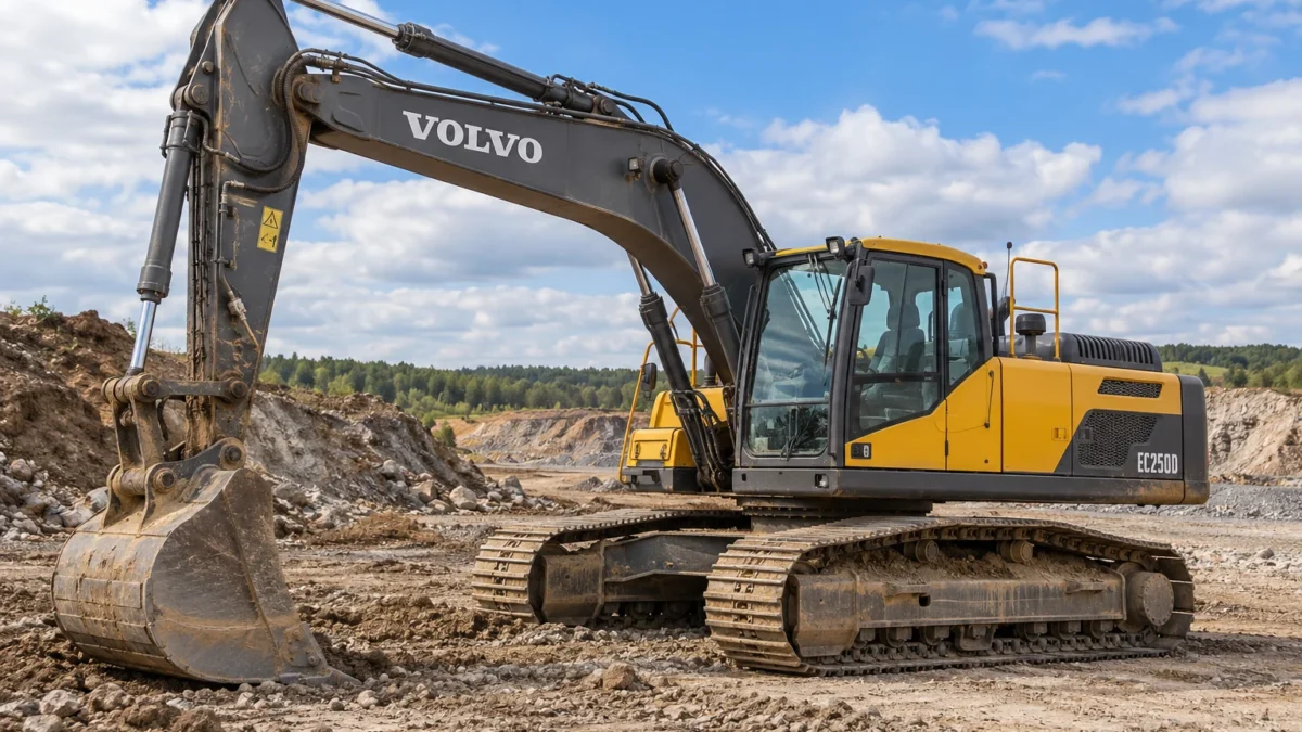 Volvo EC250D DEF DPF EGR Delete